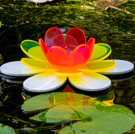Floating Flower Sculpture / Click for Colors