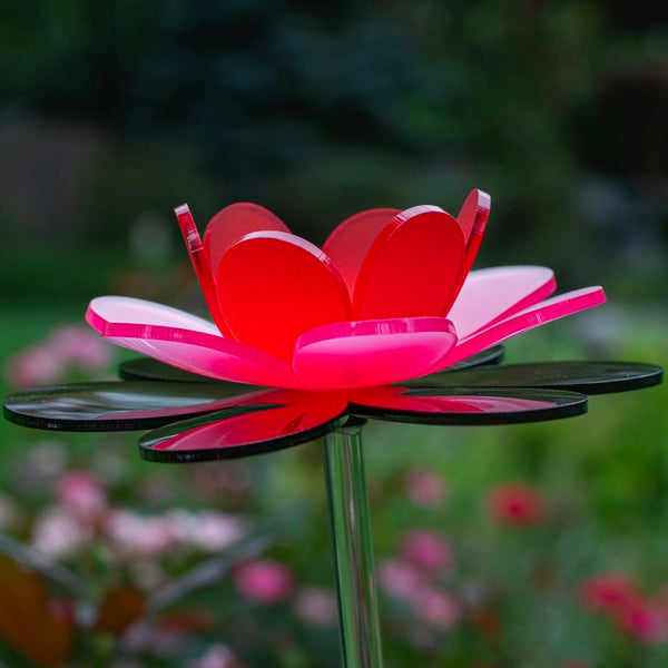 Lotus Flower Medium Garden Sculpture / Click for Colors