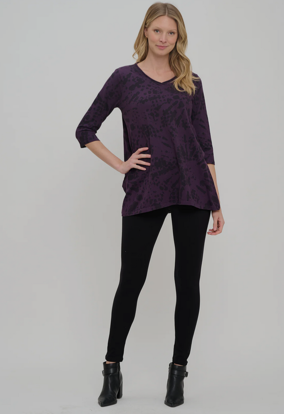 Cotton Lani's Slim Stretch Pant in Black