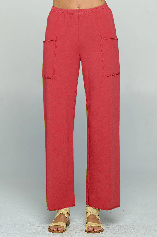 Cotton Lani's Two Pocket Stretch Terry Pants
