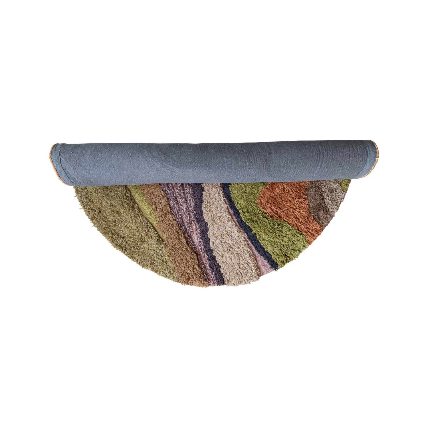 Abstract Tufted Rug / 5'