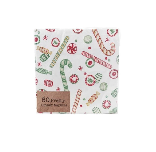 Christmas Candy Napkins