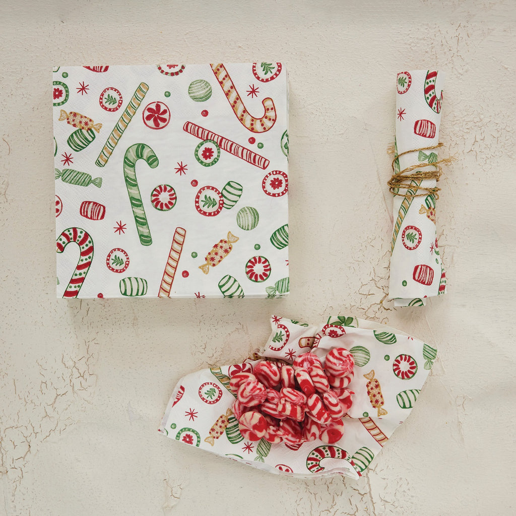 Christmas Candy Napkins