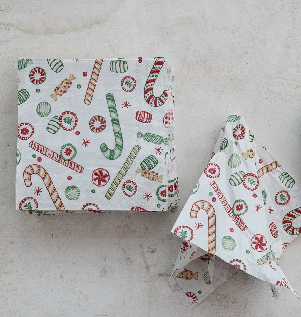 Christmas Candy Napkins