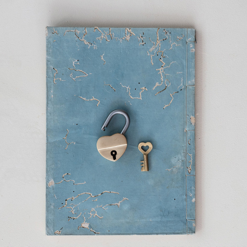 Heart Shaped Lock with Key