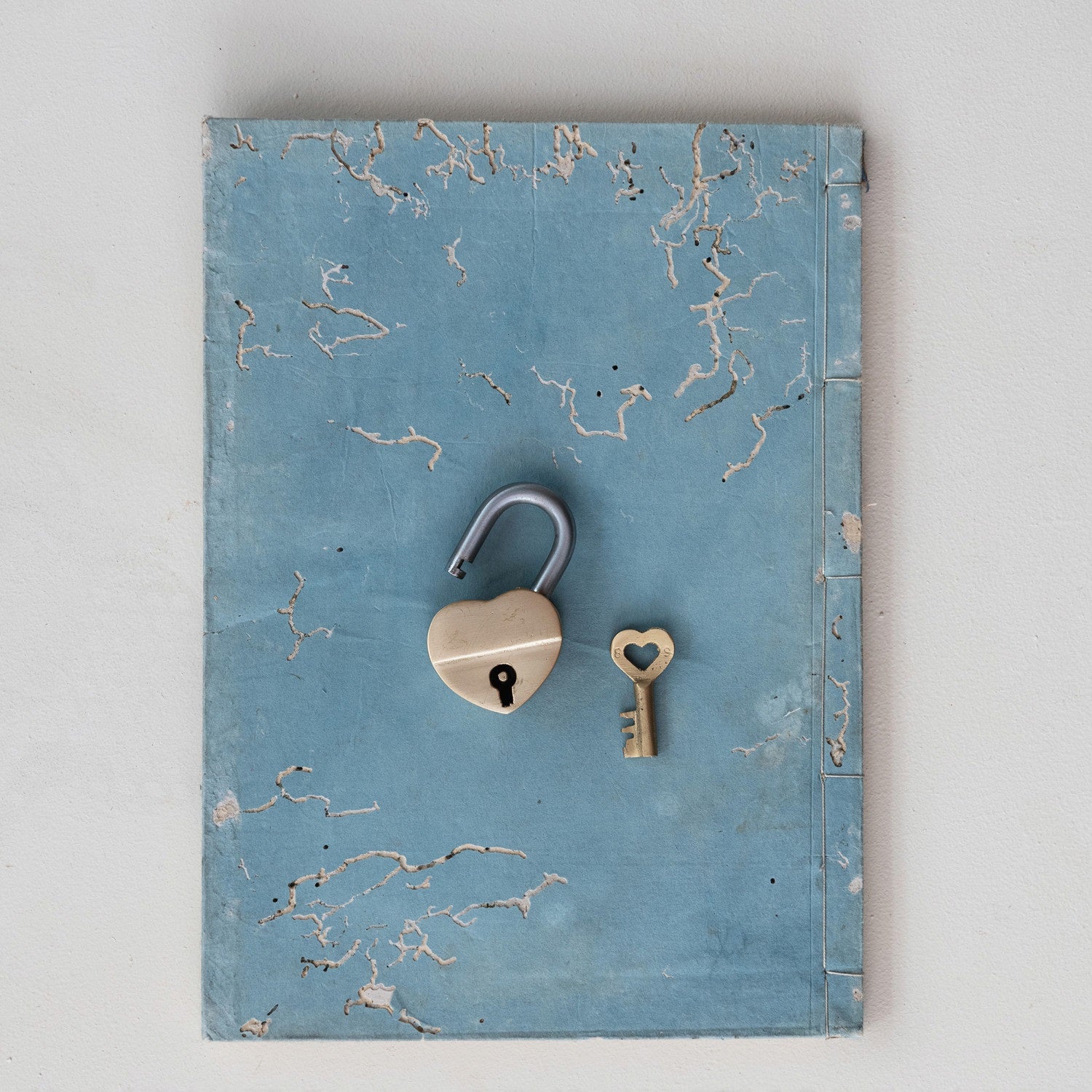 Heart Shaped Lock with Key