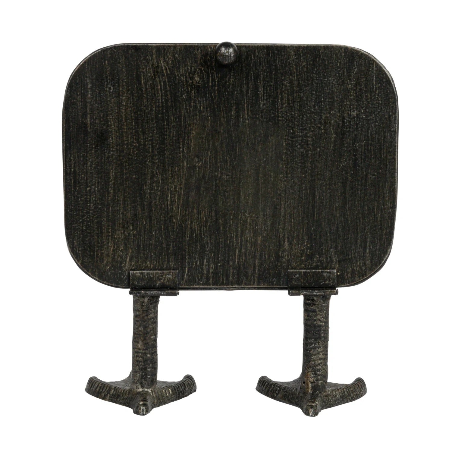 Metal Clock with Duck Feet