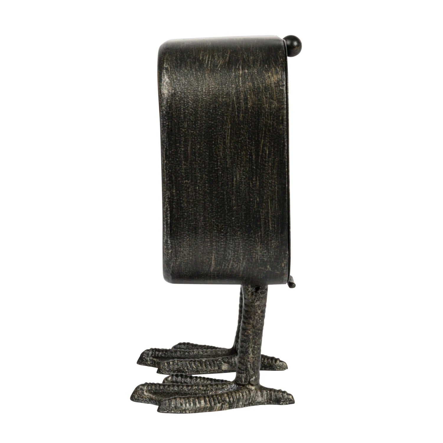 Metal Clock with Duck Feet