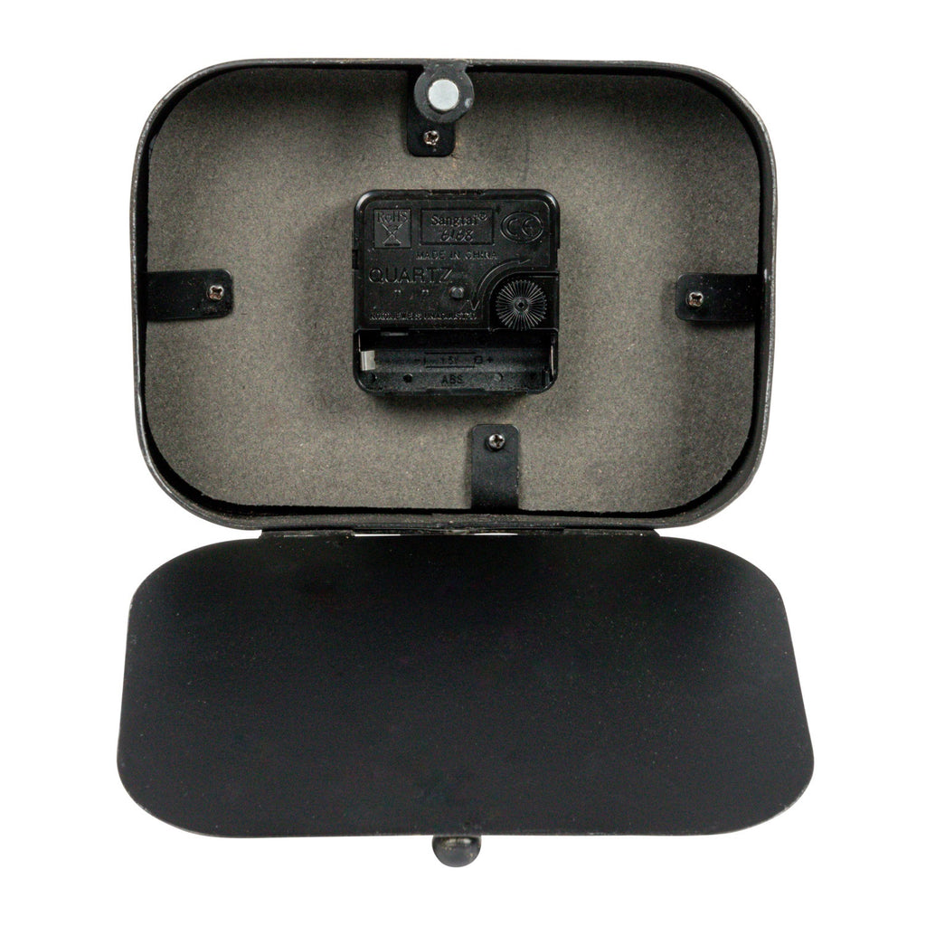 Metal Clock with Duck Feet