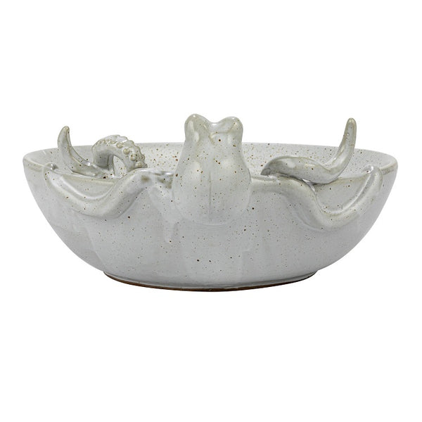 Stoneware Octopus Bowl