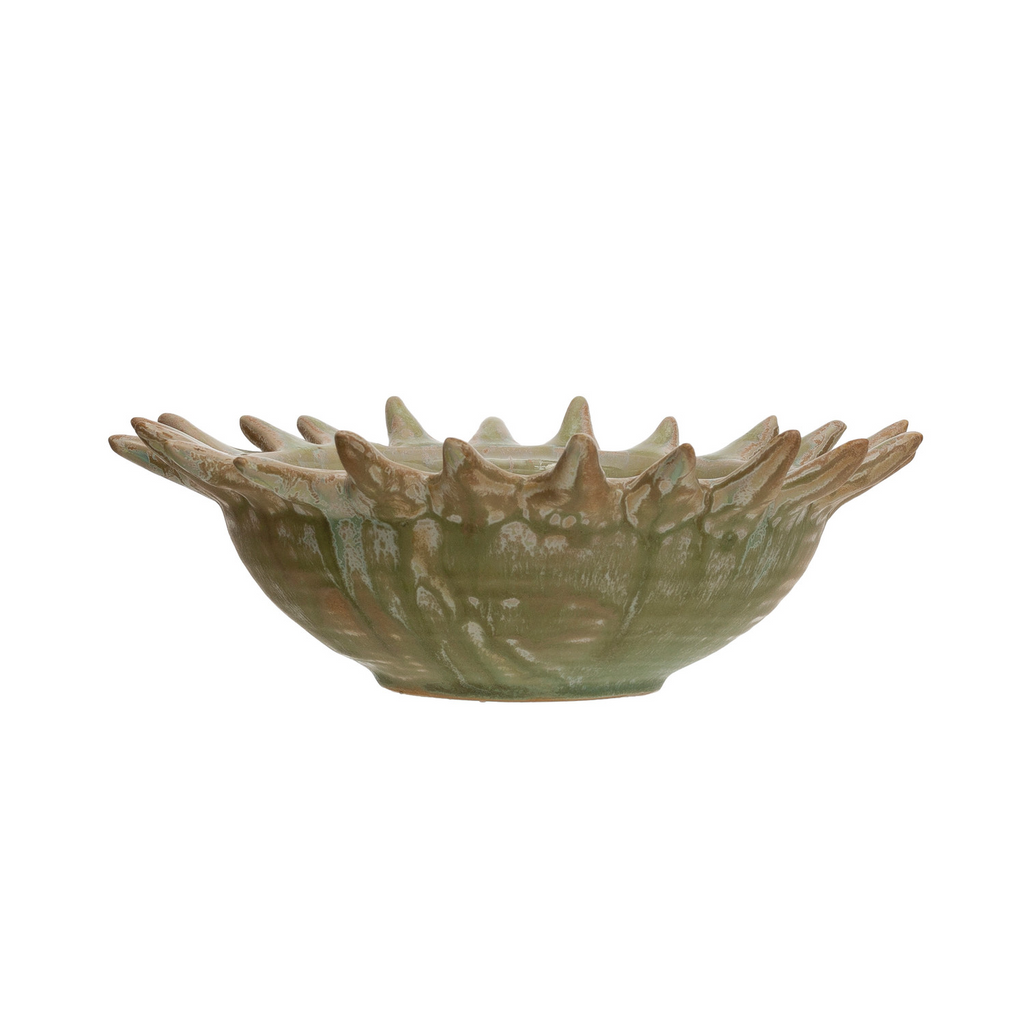 Stoneware Sunburst Bowl