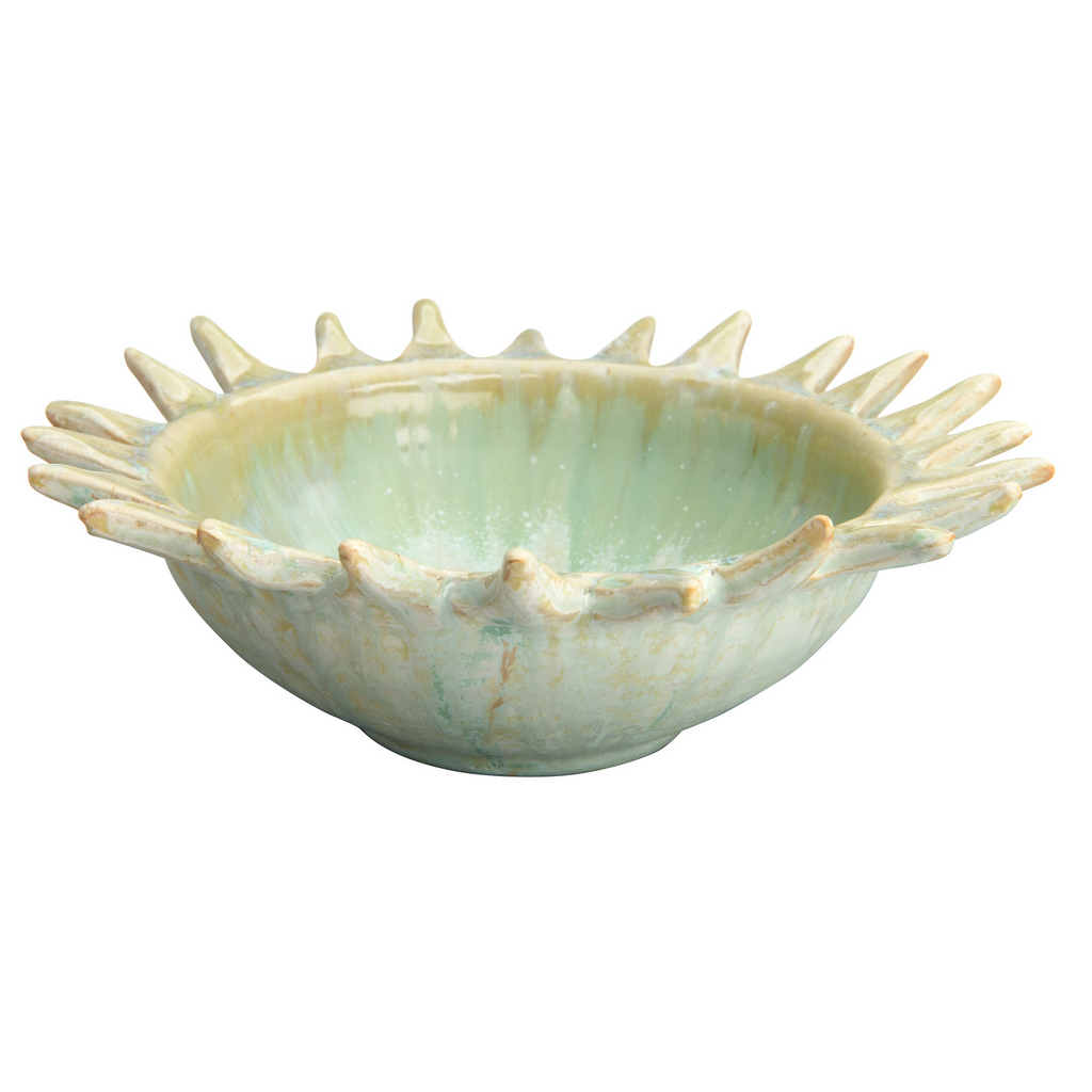 Stoneware Sunburst Bowl