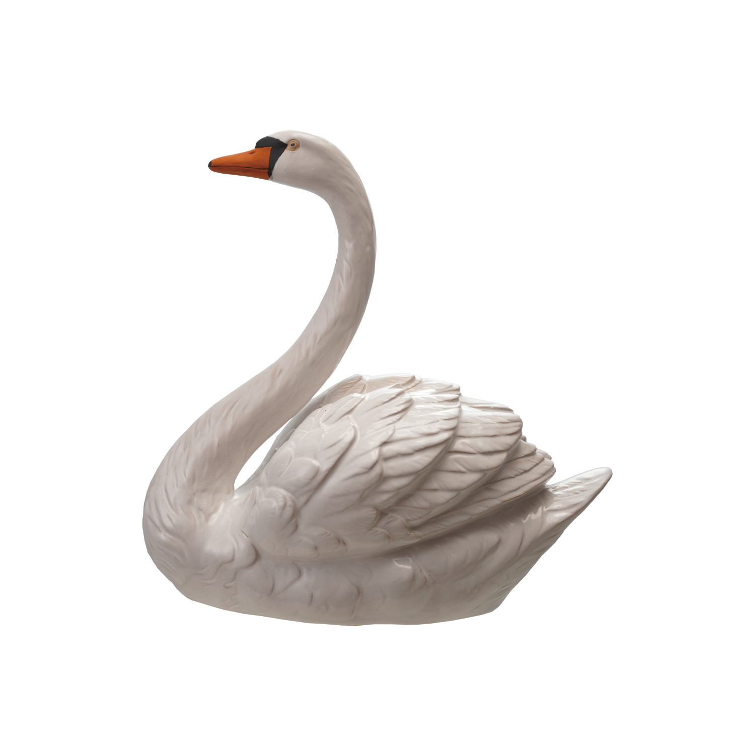 Stoneware Swan
