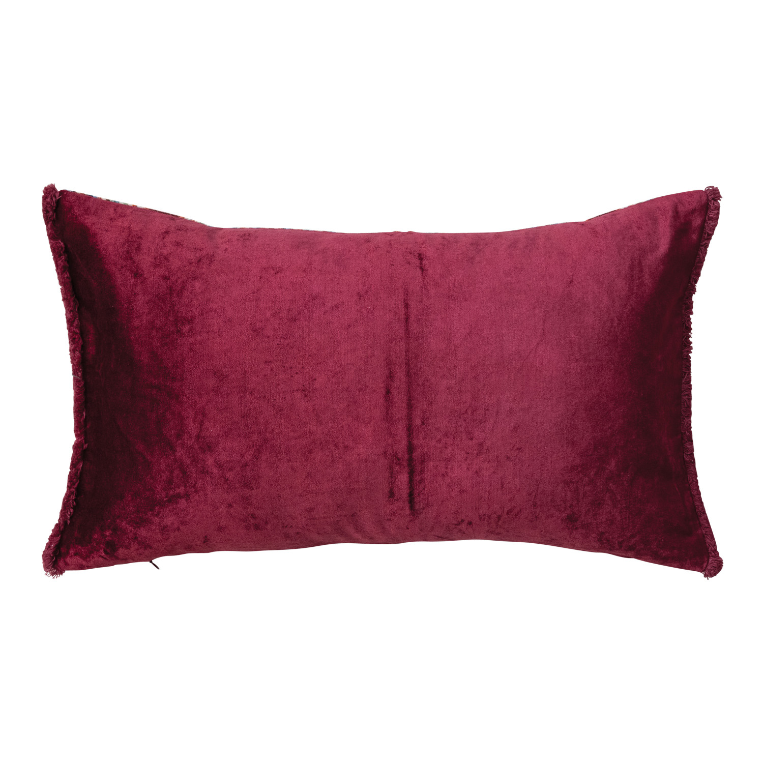 Tibetan Tigers Velvet Lumbar Pillow