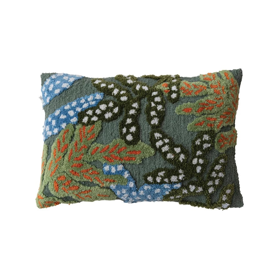 Tufted Botanicals Indoor / Outdoor Pillow