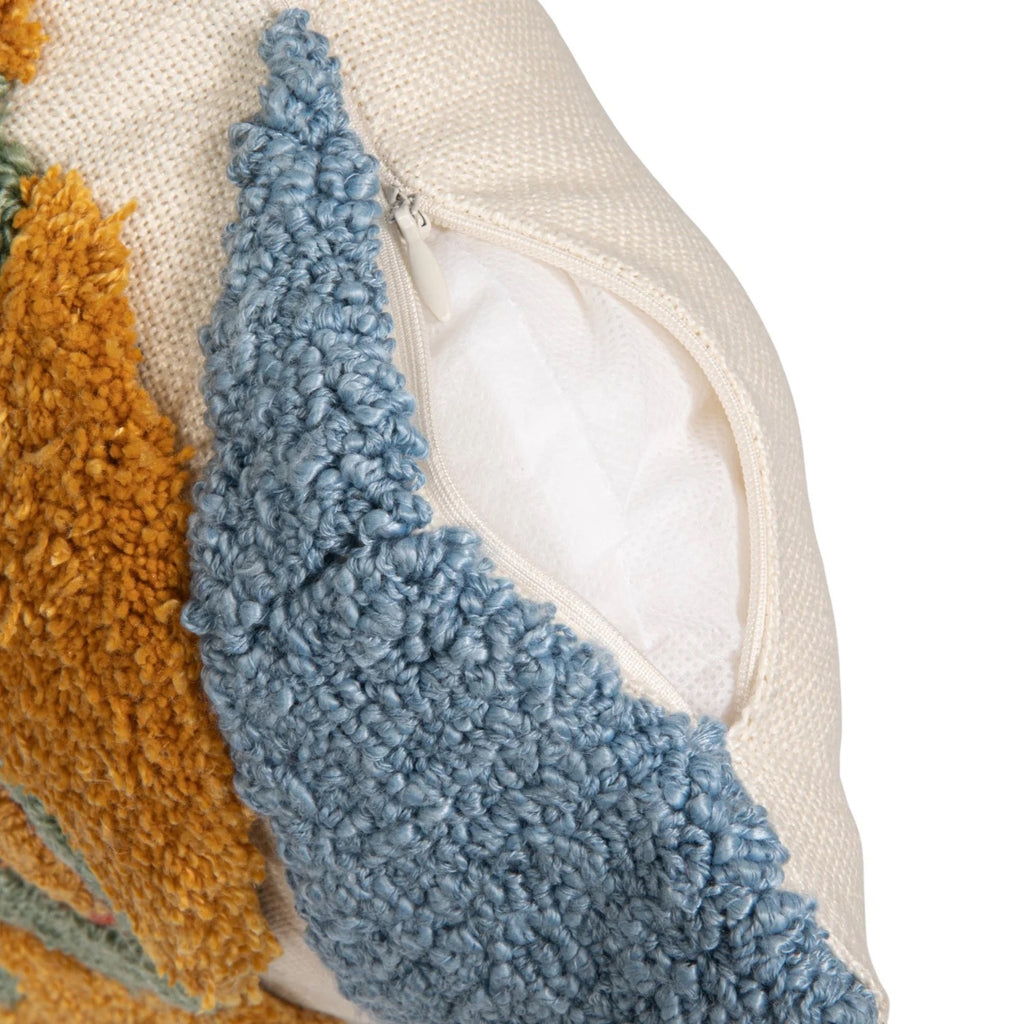 Tufted Flower Indoor / Outdoor Pillow