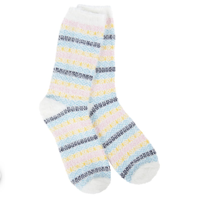 Feather Crew Sock / Click for Colors