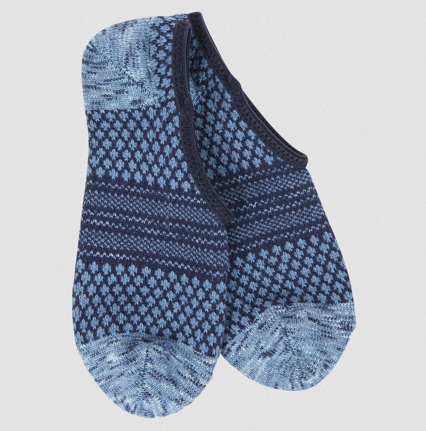 Weekend Gallery Footsie Socks / Click for Colors