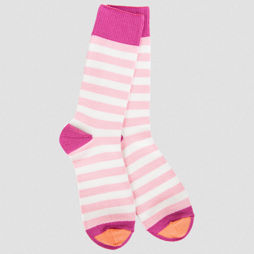 True Stripe Crew Socks / Click for Colors