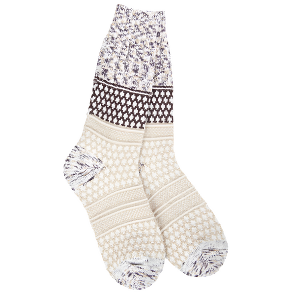 Gallery Textured Crew Socks / Click for Colors