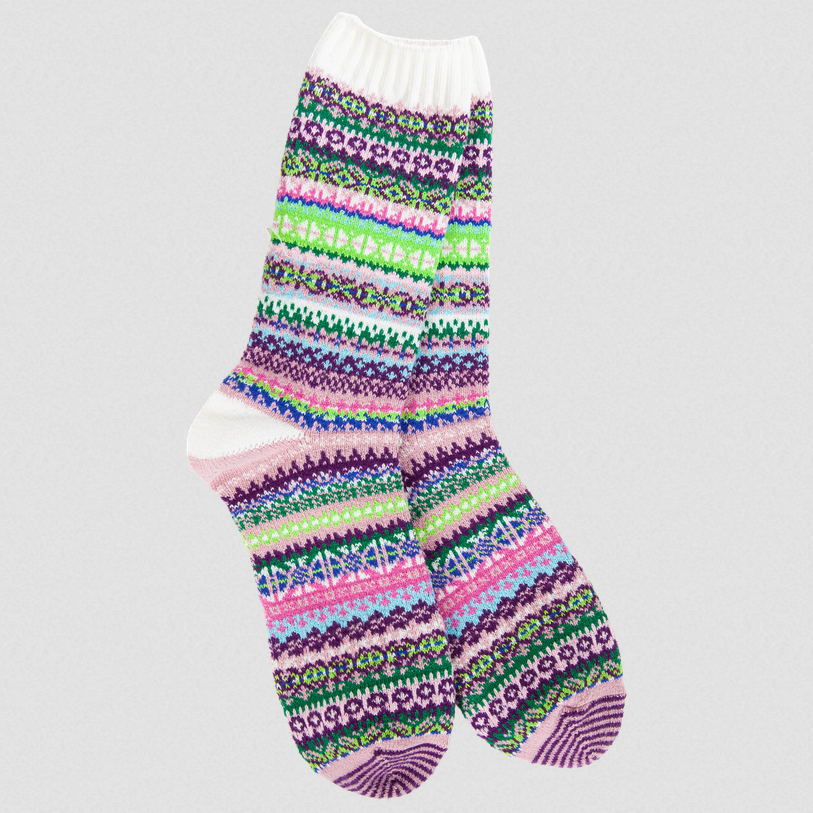 Weekend Nordic Crew Socks / Click for Colors