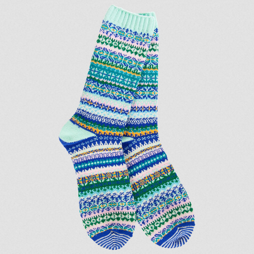 Weekend Nordic Crew Socks / Click for Colors
