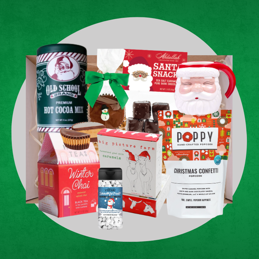 Santa's Snacks Gift Box / Various Sizes Available ($50-$150)