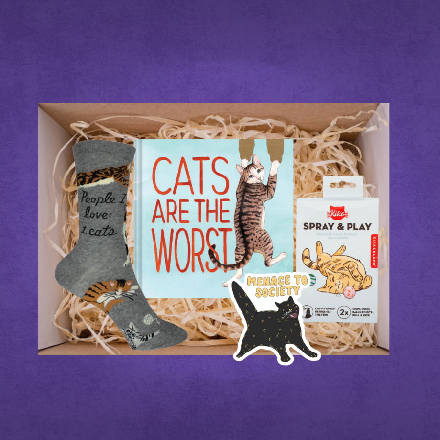 Crazy Cat Lover's Box / Various Sizes Available ($50-$75)