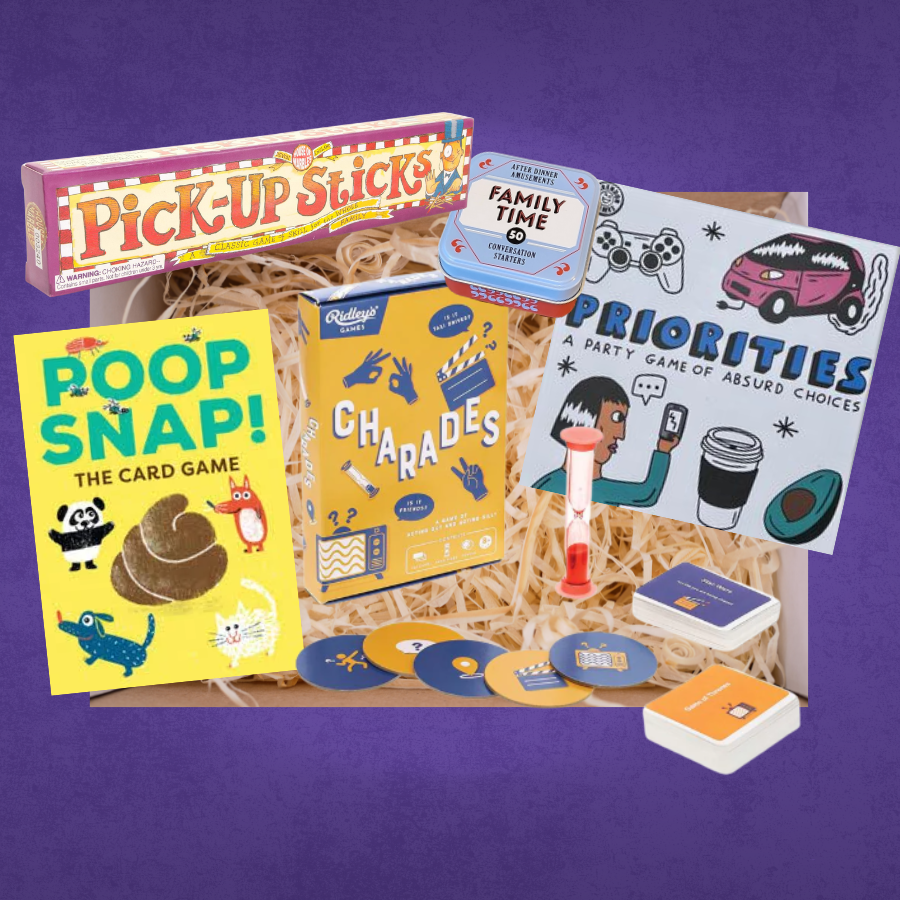 Family Game NIght Gift Box / Various Sizes Available ($50-$150)