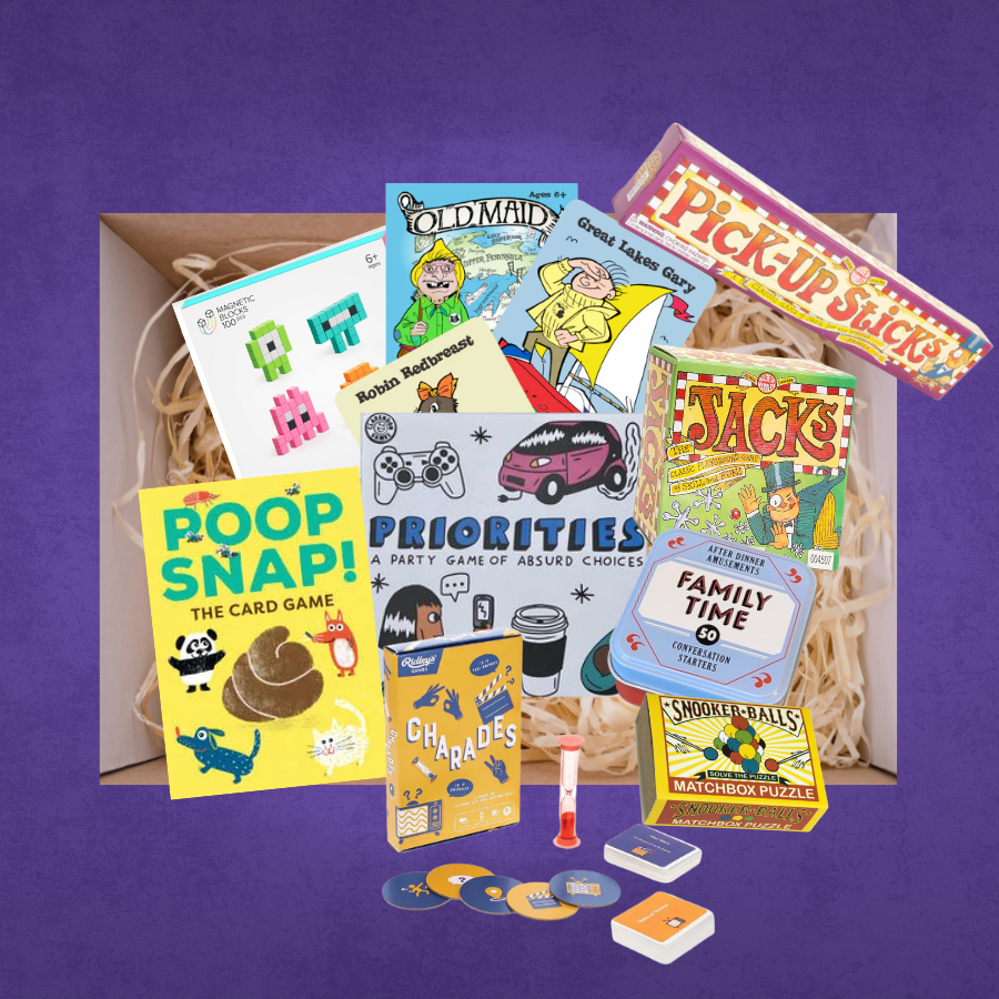 Family Game NIght Gift Box / Various Sizes Available ($50-$150)