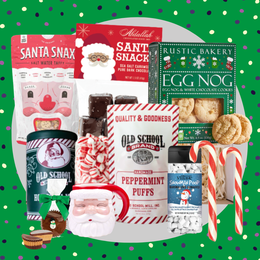 Santa's Snacks Gift Box / Various Sizes Available ($50-$150)