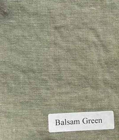 The 3/4 Sleeve Split Back Top from Cut Loose Balsam Green Swatch

