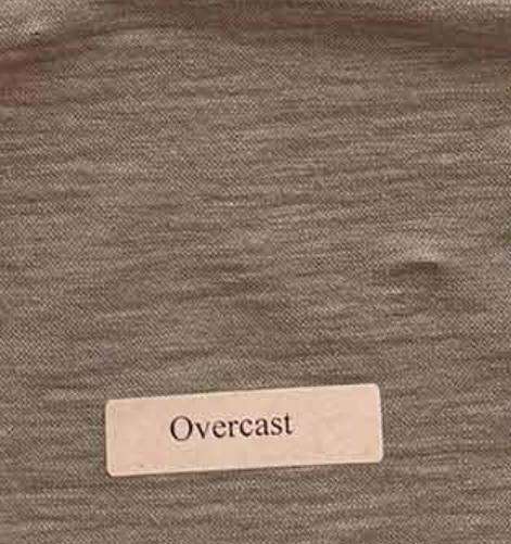 Cut Loose's Boatneck Tee Overcast Swatch