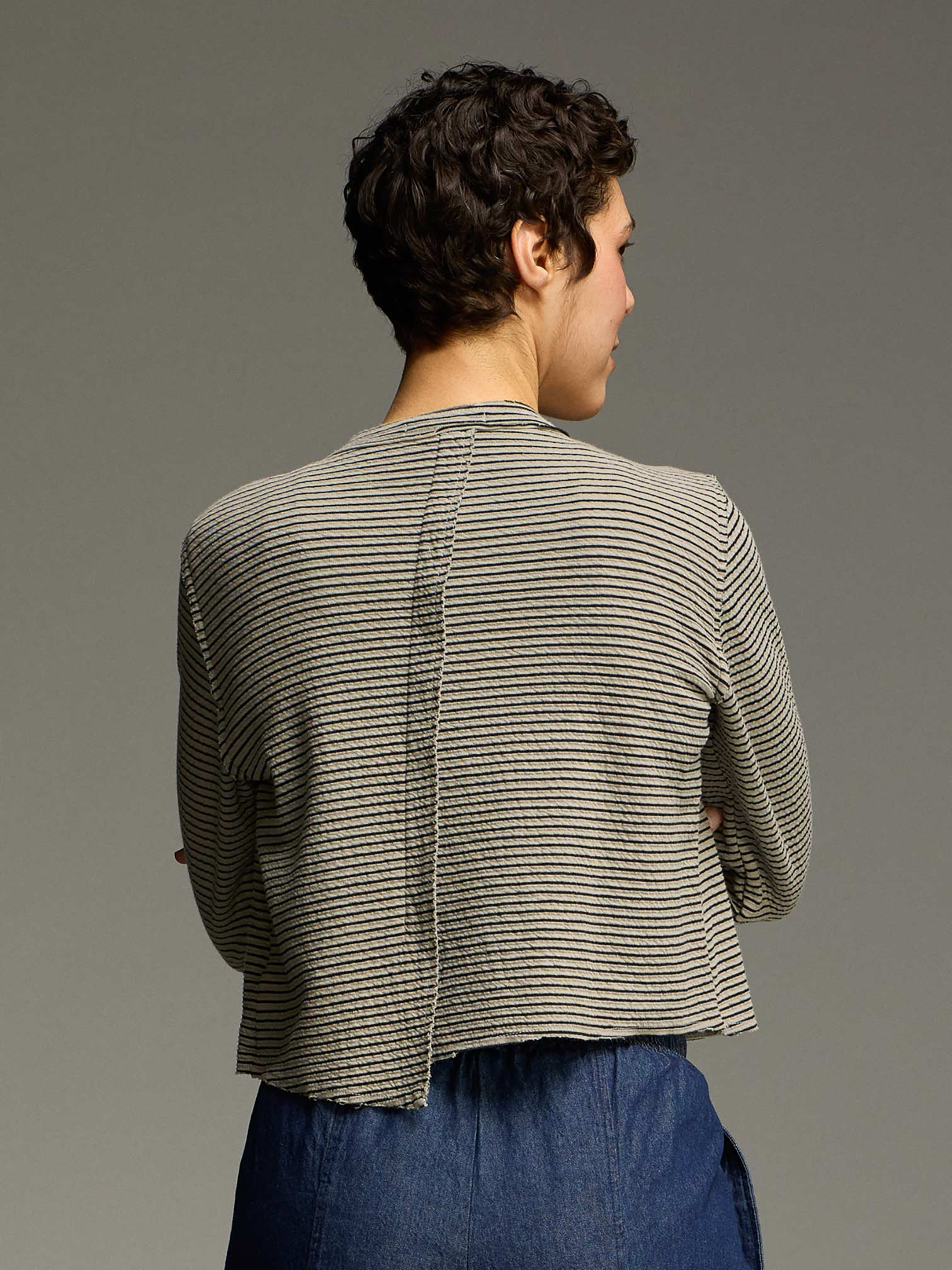 The Cut Loose Crop Asymmetrical Cardigan