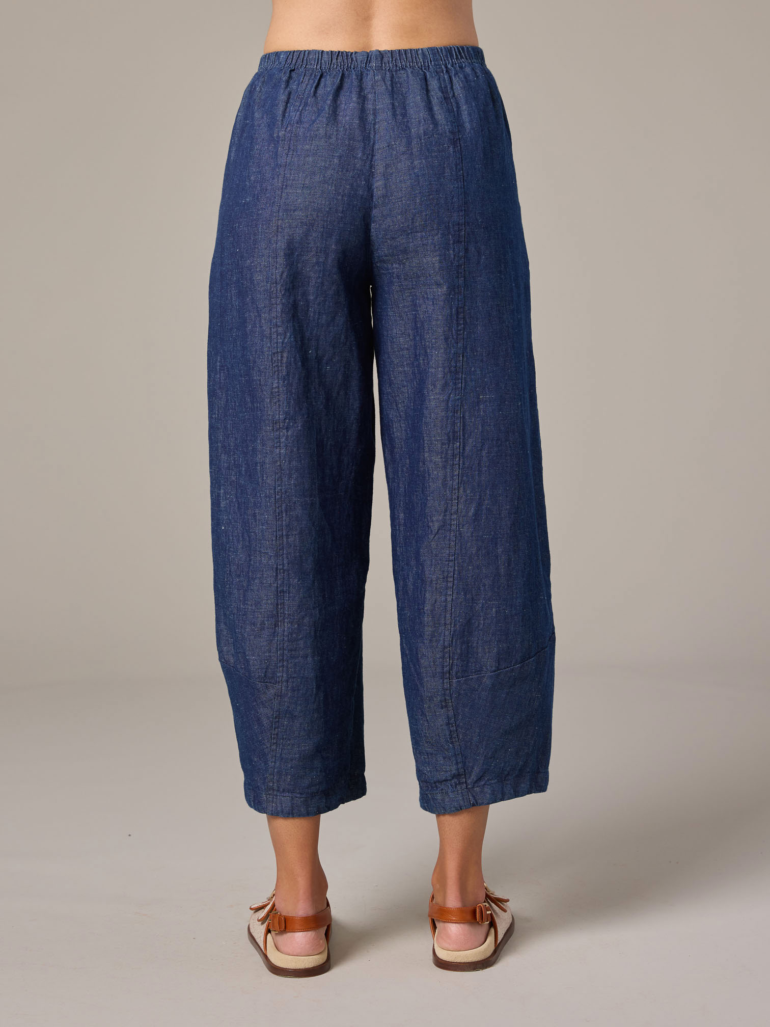 Cut Loose's flax Denim Lantern Pant