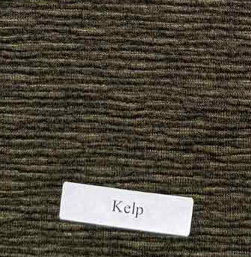 Cut Loose's crimped fabric Midi A-Line Skirt Kelp Swatch