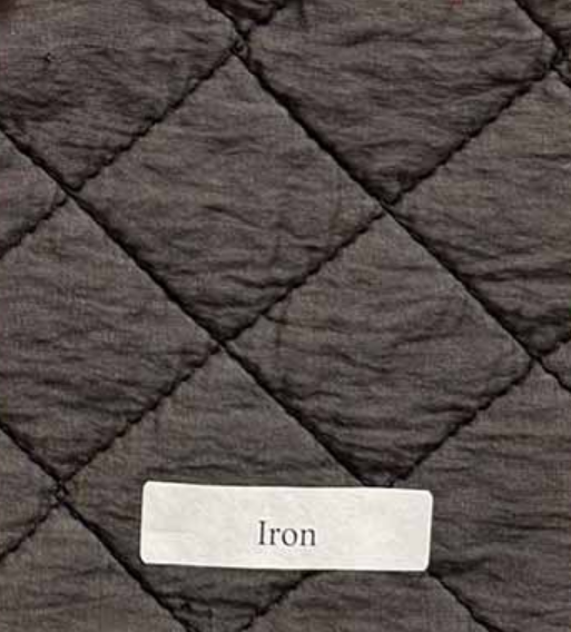 The Side Slit Coat from Cut Loose Iron Swatch
