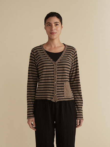 Cut Loose Crop Pocket Cardigan