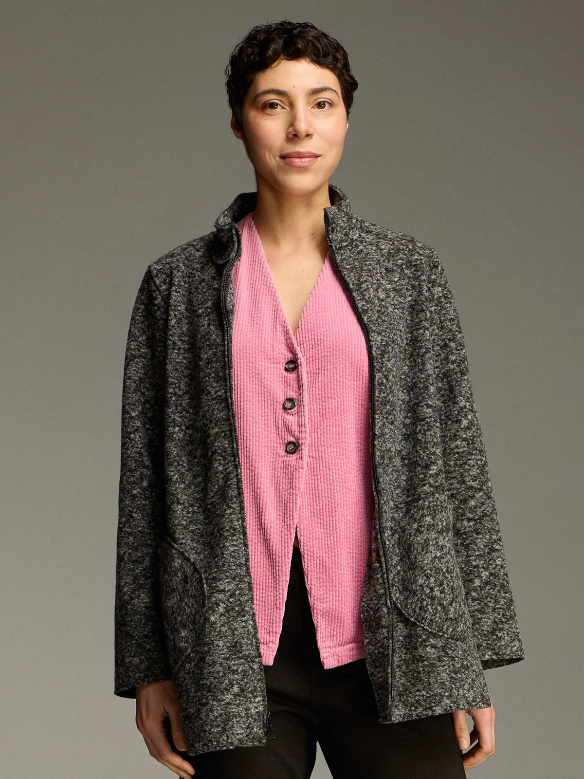 The Cut Loose Zip Swing Jacket
