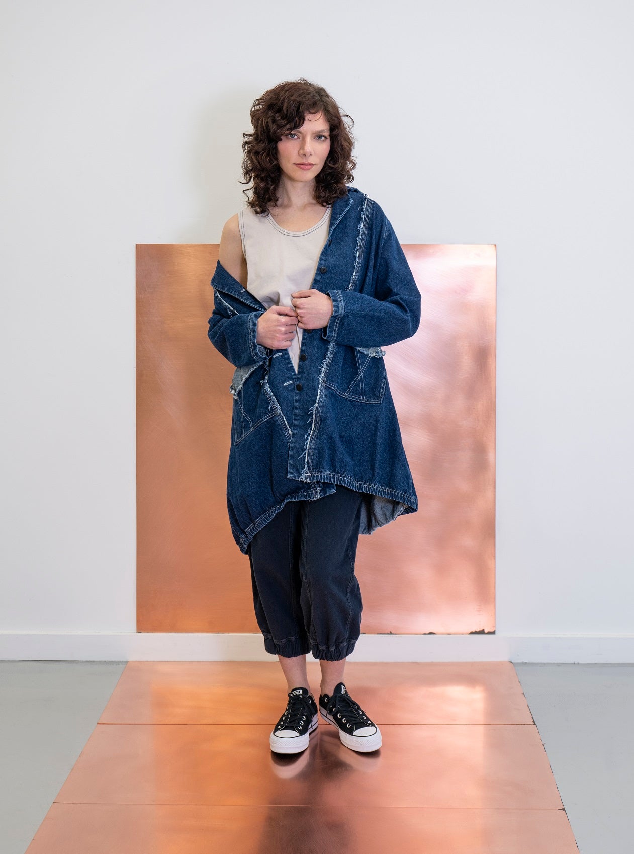 Cynthia Ashby Hinge Denim Jacket