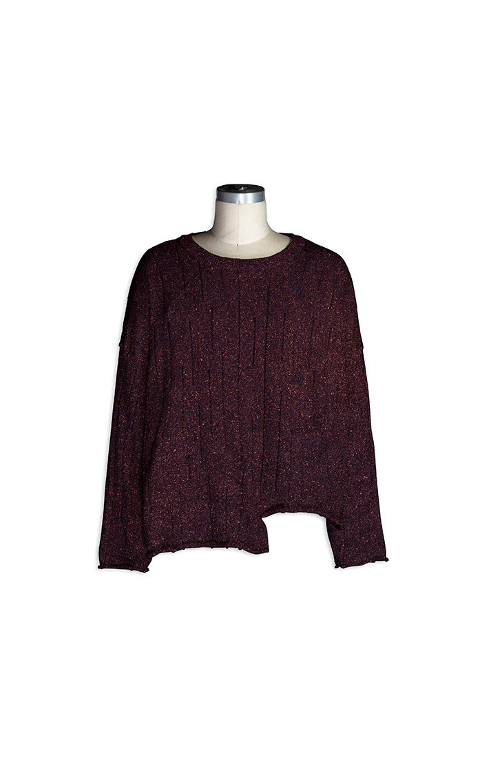 Cynthia Ashby Rayne Sweater in Sugar Plum