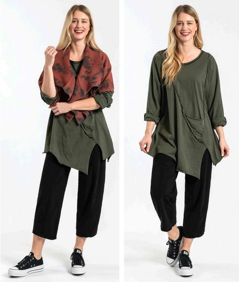 Cynthia Ashby Jamie Cropped Pant Black