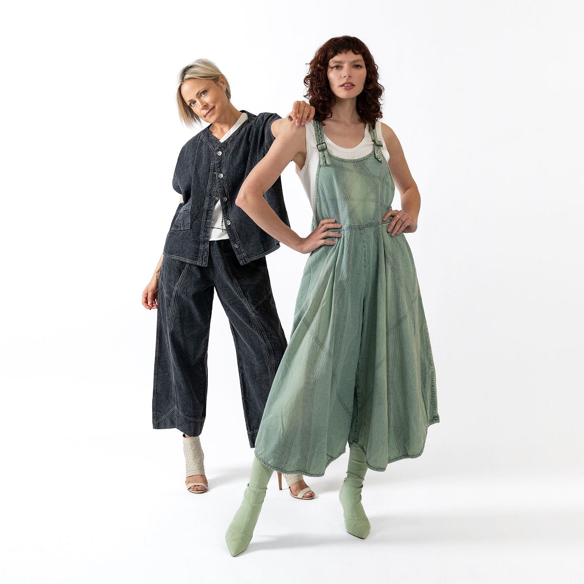 Cynthia Ashby's Flip Pants in Mica