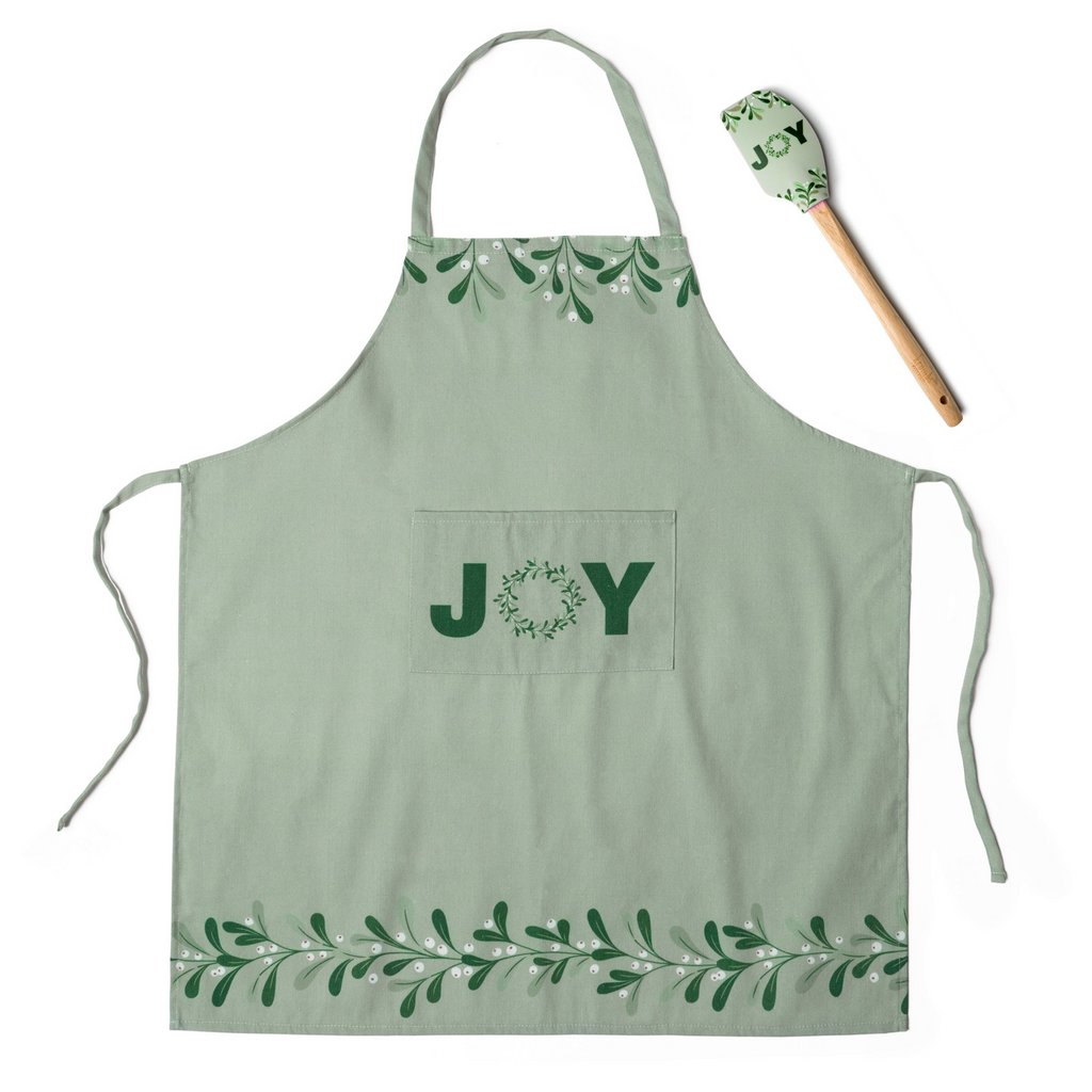 Home Sweet Holidays All-Purpose Apron & Spatula Set