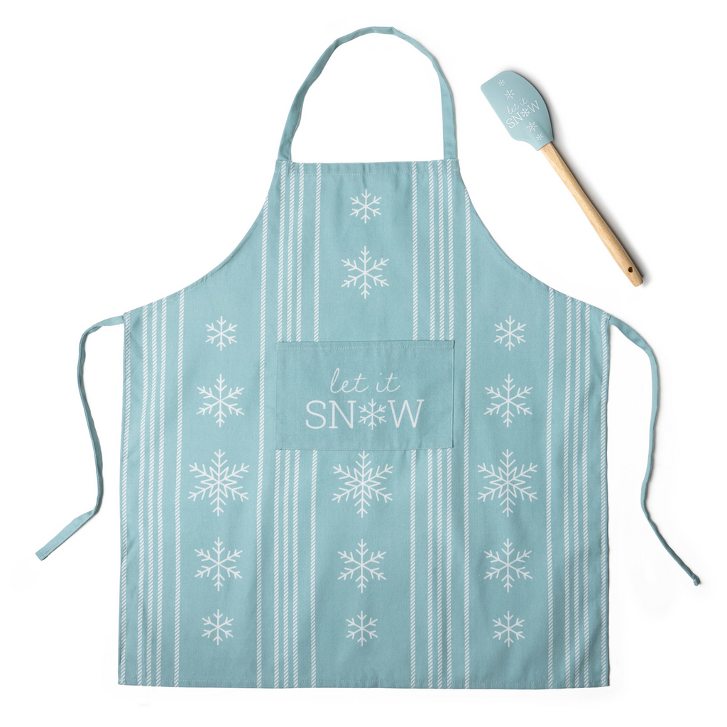 Home Sweet Holidays All-Purpose Apron & Spatula Set