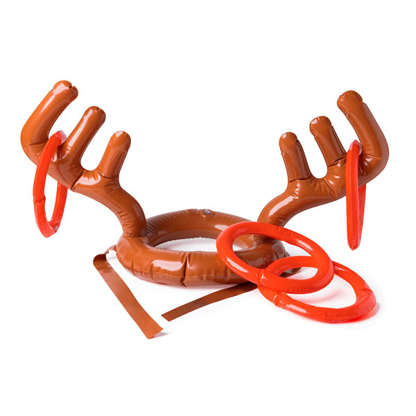 Inflatable Antler Ring Toss Game