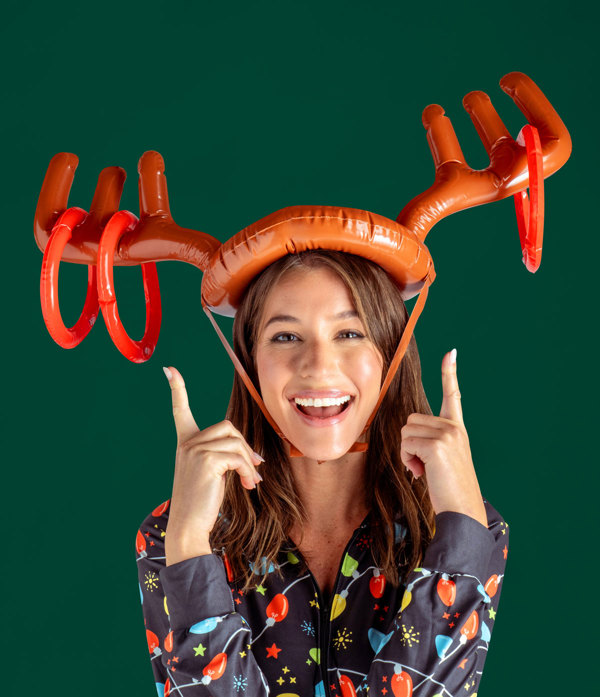 Inflatable Antler Ring Toss Game