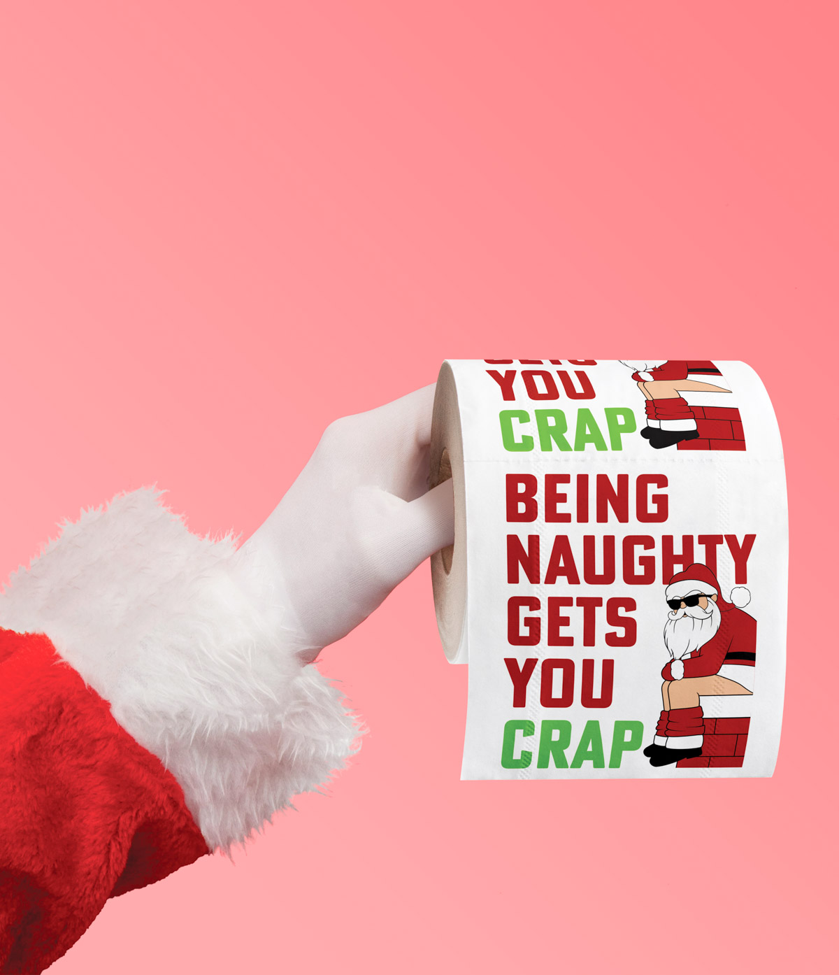 North Pole Plumbing Co. Hilarious Holiday Toilet Paper