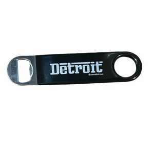 Detroit Grigio Paddle Style Bottle Opener