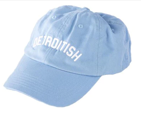 Detroitish Baseball Hat / Light Blue (Coming Soon)